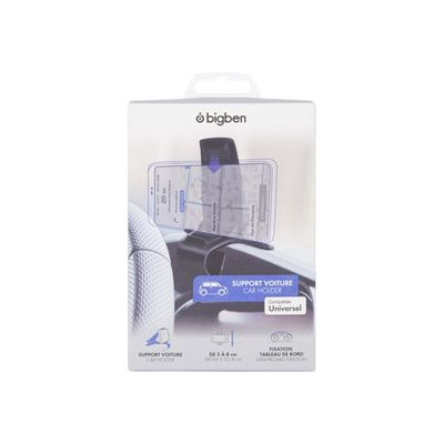 Bigben - support de voiture pour smartphone avec fixation au tableau de bord