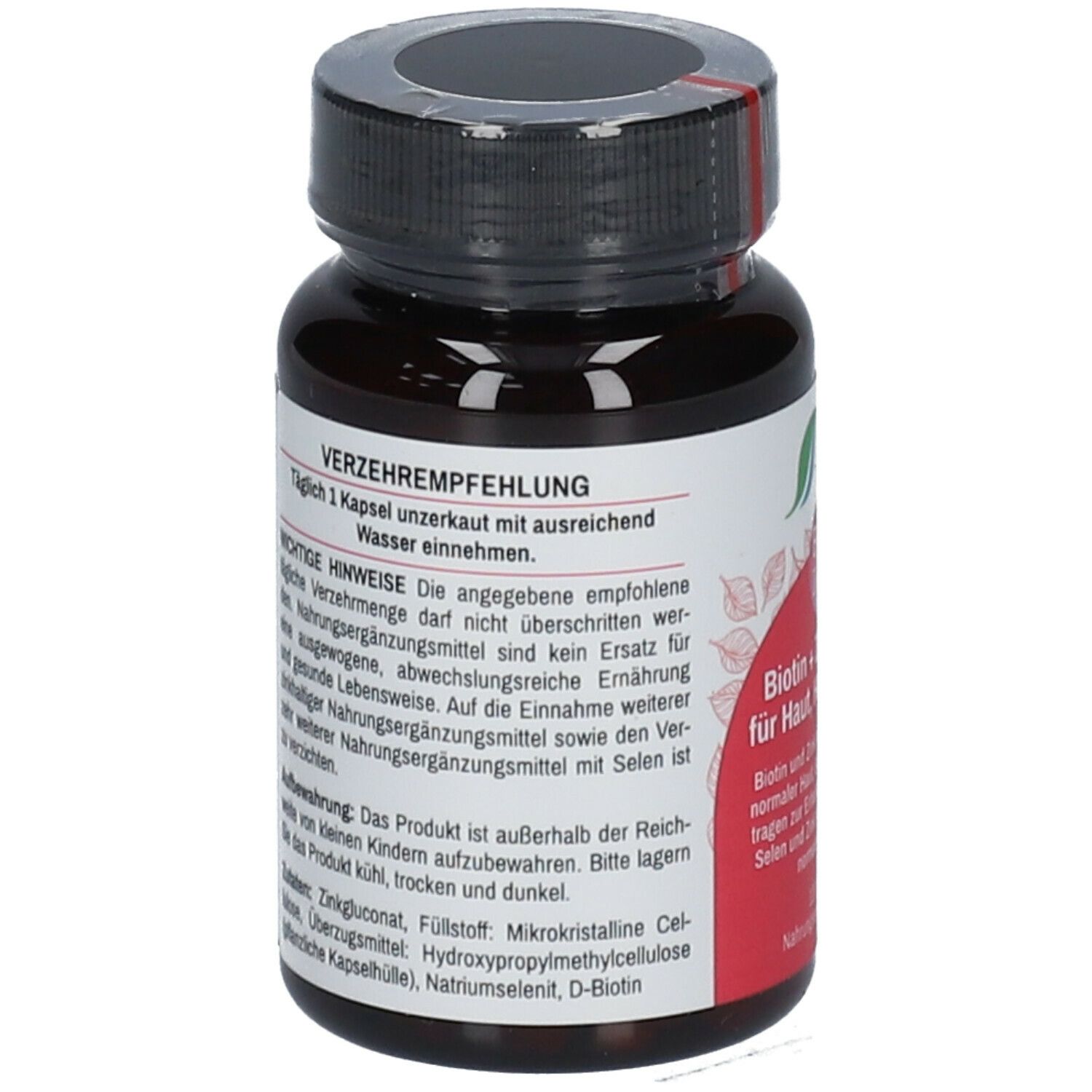 R(h)ein Nutrition Biotin + Selen + Zink für Haut, Haare & Nägel