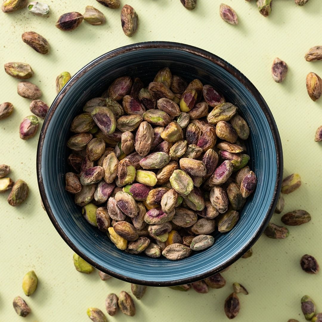 Pistachenoten gepeld ongebrand (bio)
