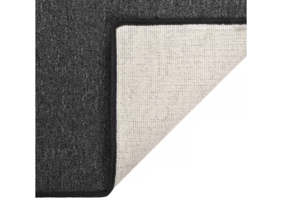 Tapis de couloir anthracite 50x100 cm