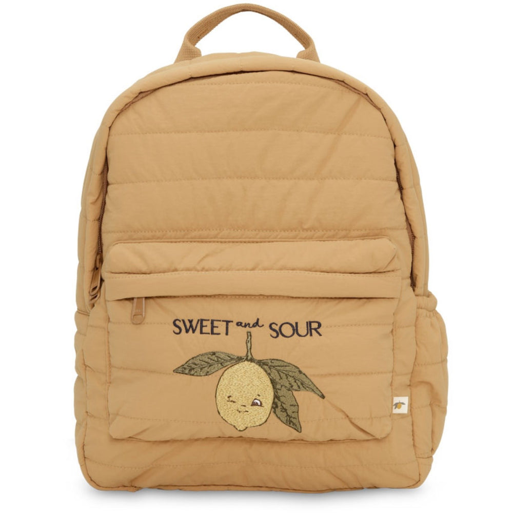 Køb Konges Sløjd Tobacco Brown Juno Quilted Rygsække Midi