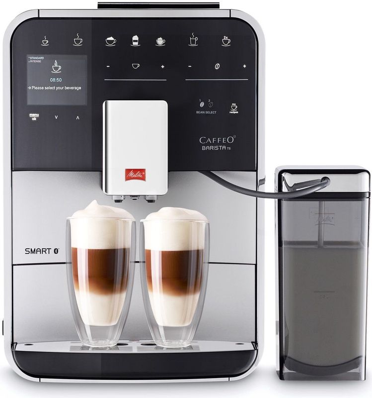 Melitta - Barista TS Smart F850-101 - Volautomatische Koffiemachine - Zwart - RVS