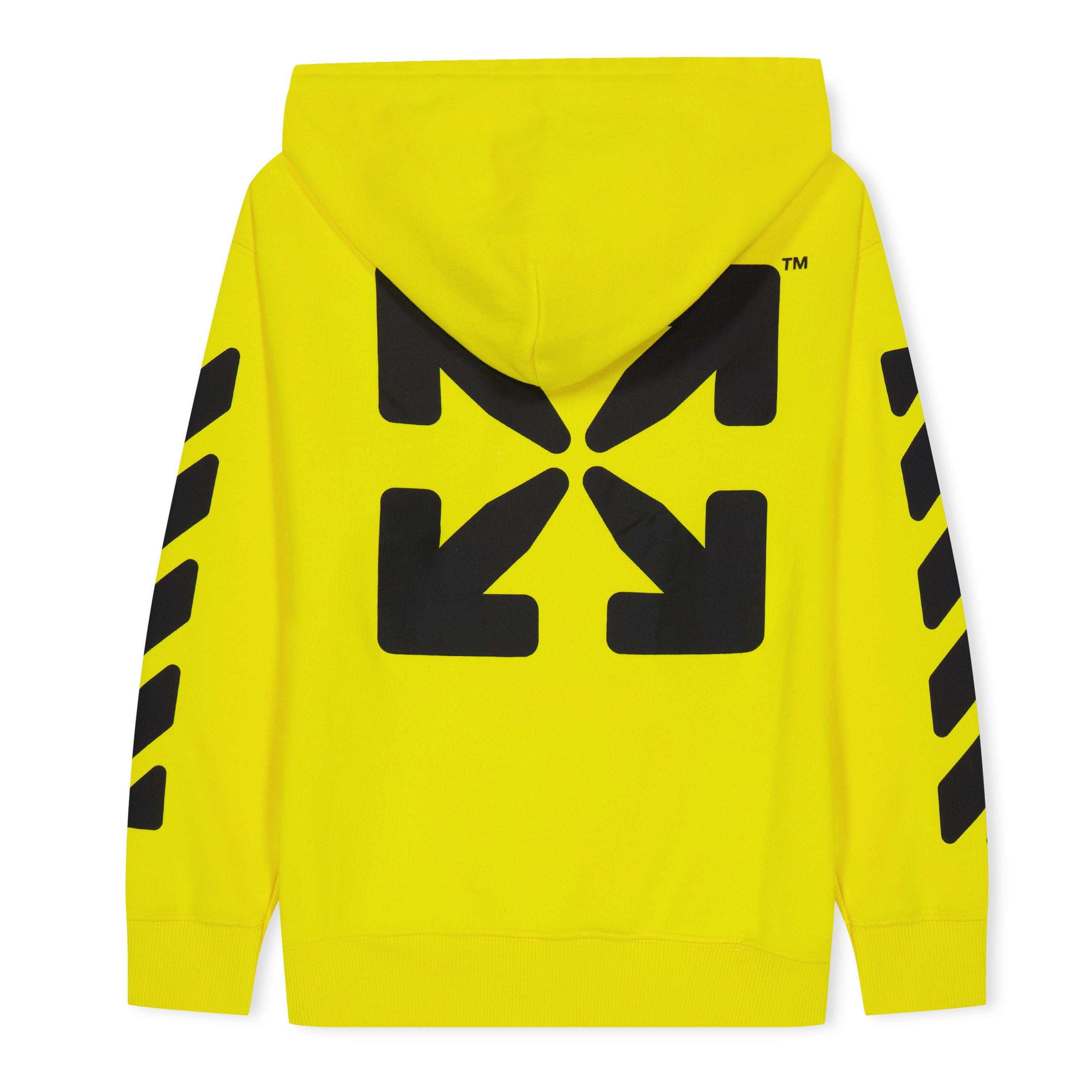 Off White Rounded Hoodie