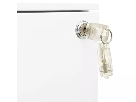 Classeur mobile Blanc 39x45x67 cm Acier
