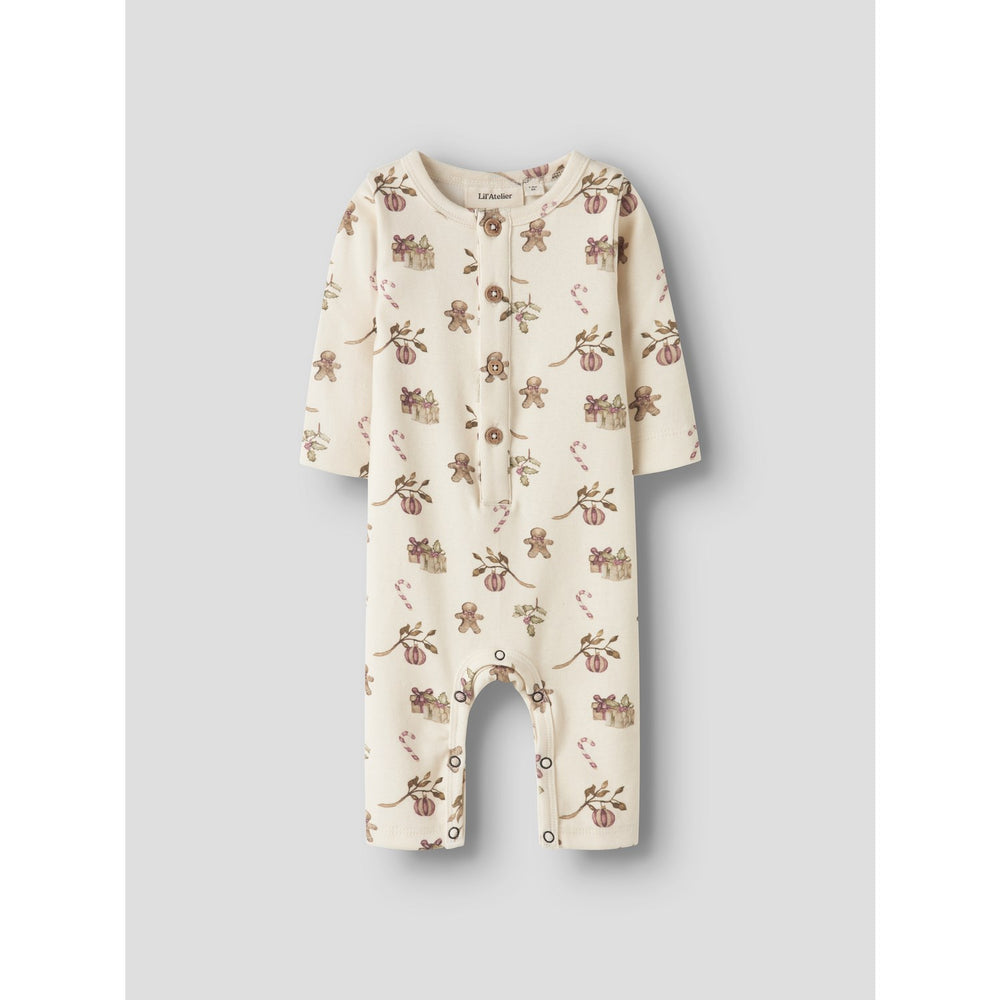 Køb Lil'Atelier Turtledove Christmas Nbnlayo Gip Ls Slim Dragt Lil