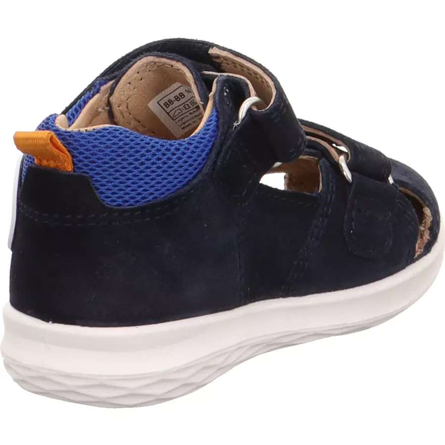 superfit Sandale Bumblebee Fußball blau