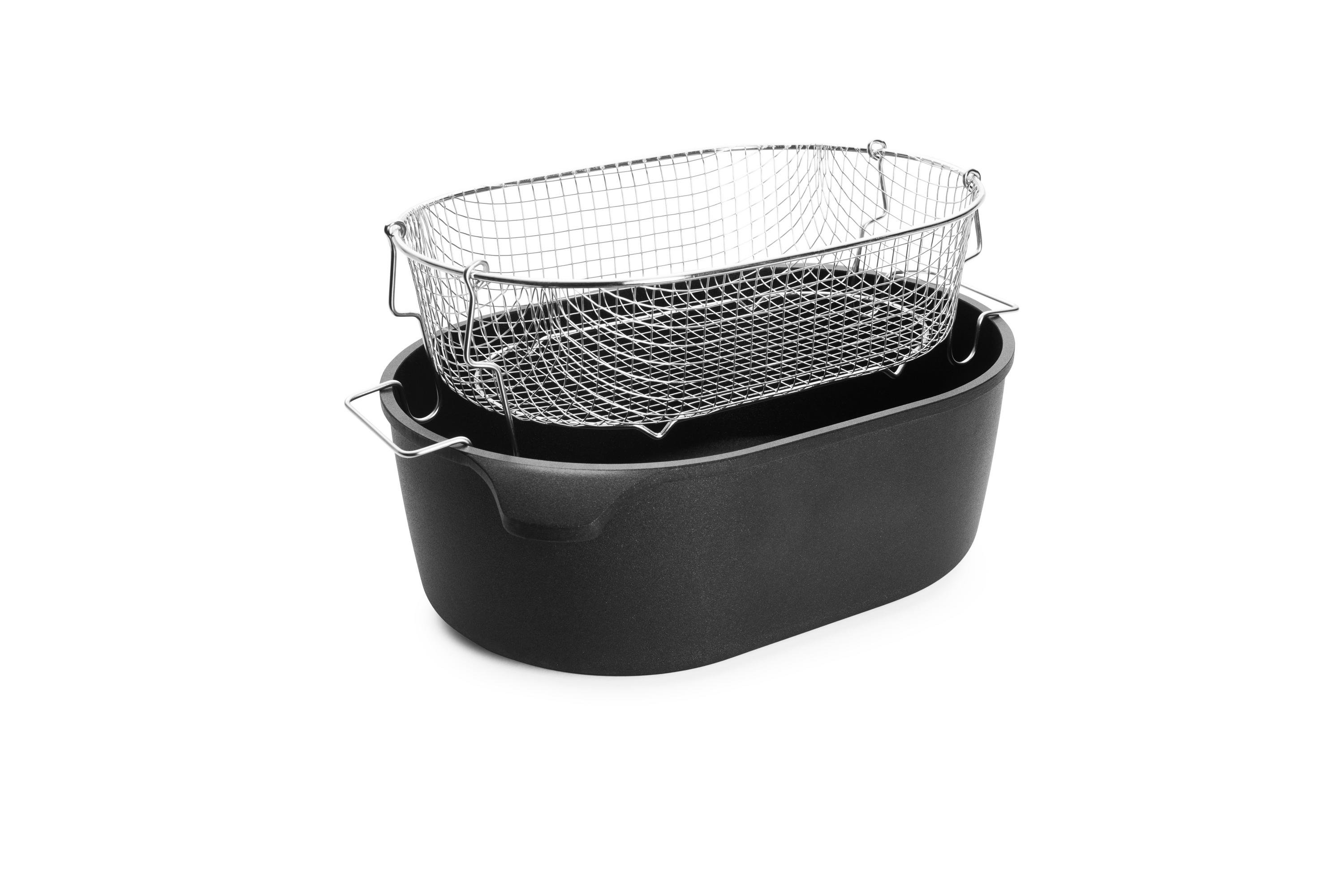 Titan Best Siebeinsatz für Gussbräter - Größe: 32 x 22 cm von WOLL