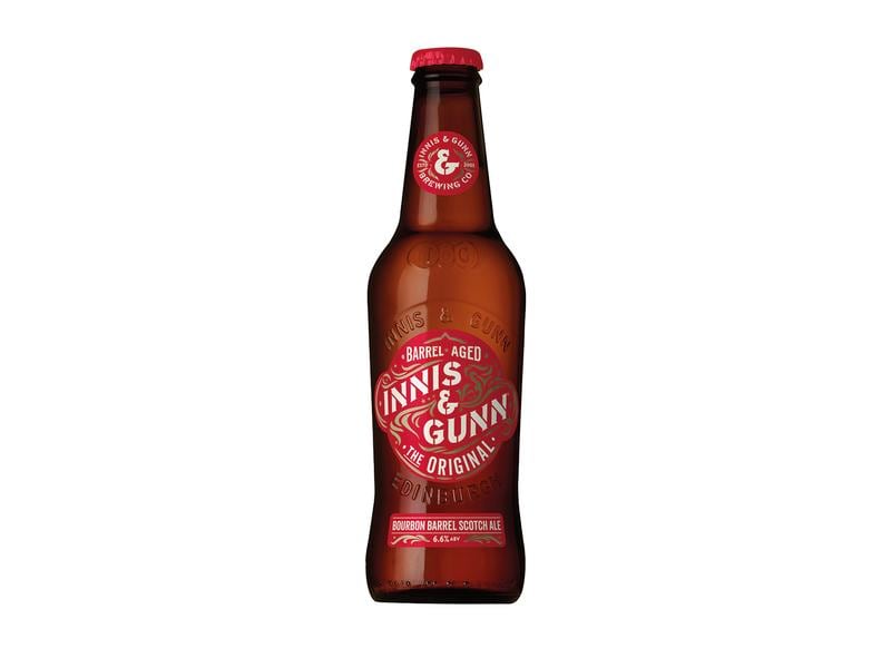 Innis & Gunn Bier Original 0.33 l Aromatisches Strong Ale gereift in Bourbon-Fässern