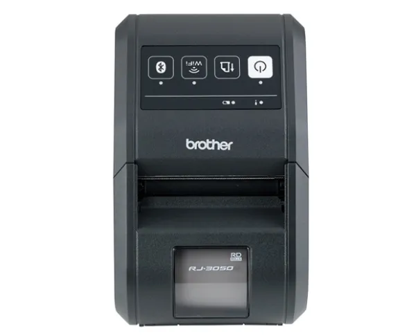 [OUTLET] - Brother RuggedJet RJ-3050 - Kvitteringsprinter - direkte termisk - Rulle (8 cm) - 203 dpi - op til 127 mm/sek. - USB 2.0, Wi-Fi(n), Bluetooth 2.1 EDR