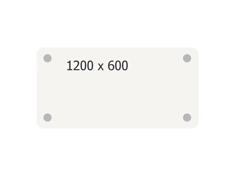 Skrivebord DNA, Birk 1200x600 mm I-ben/Alugrå