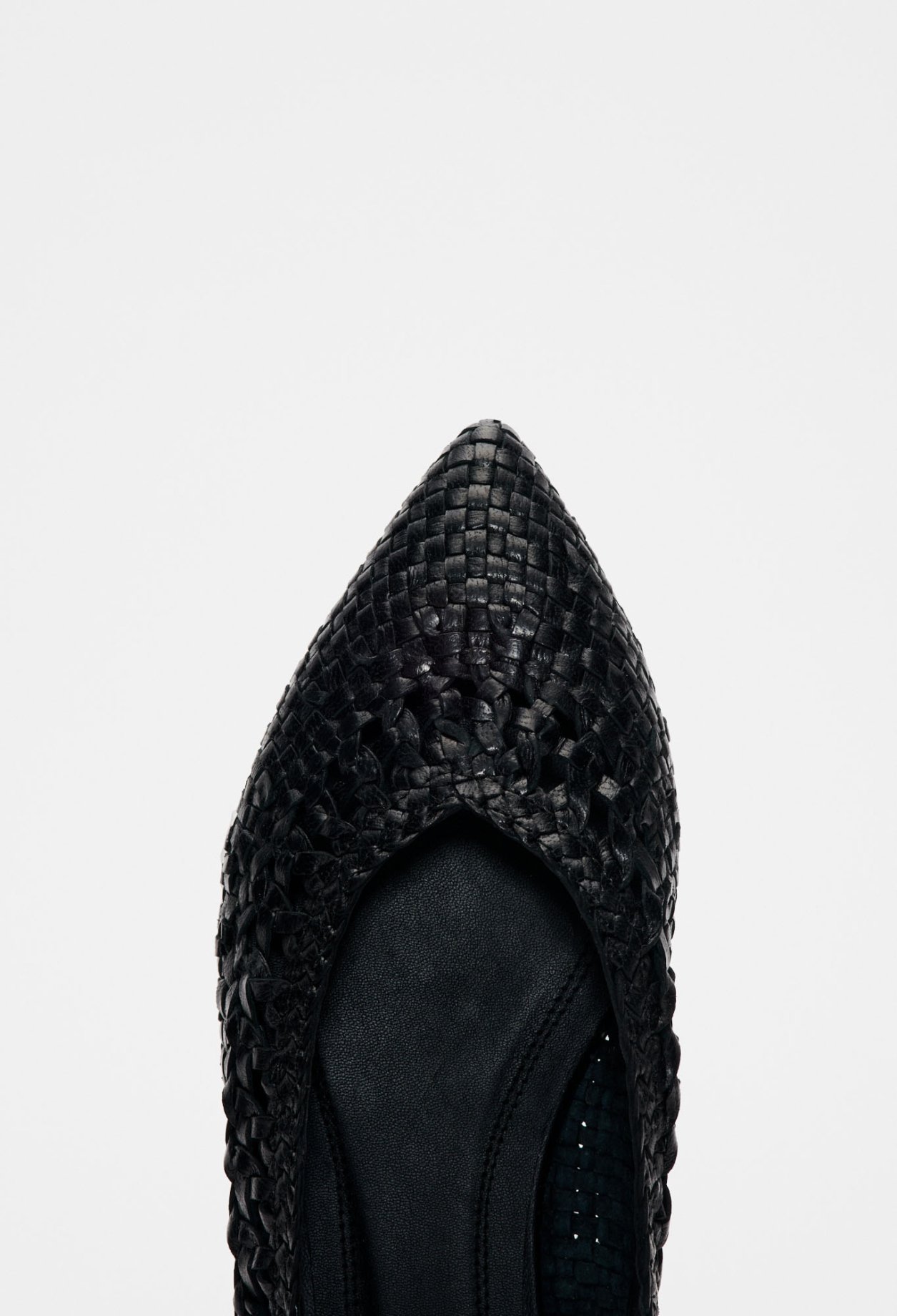 Ballerines en cuir