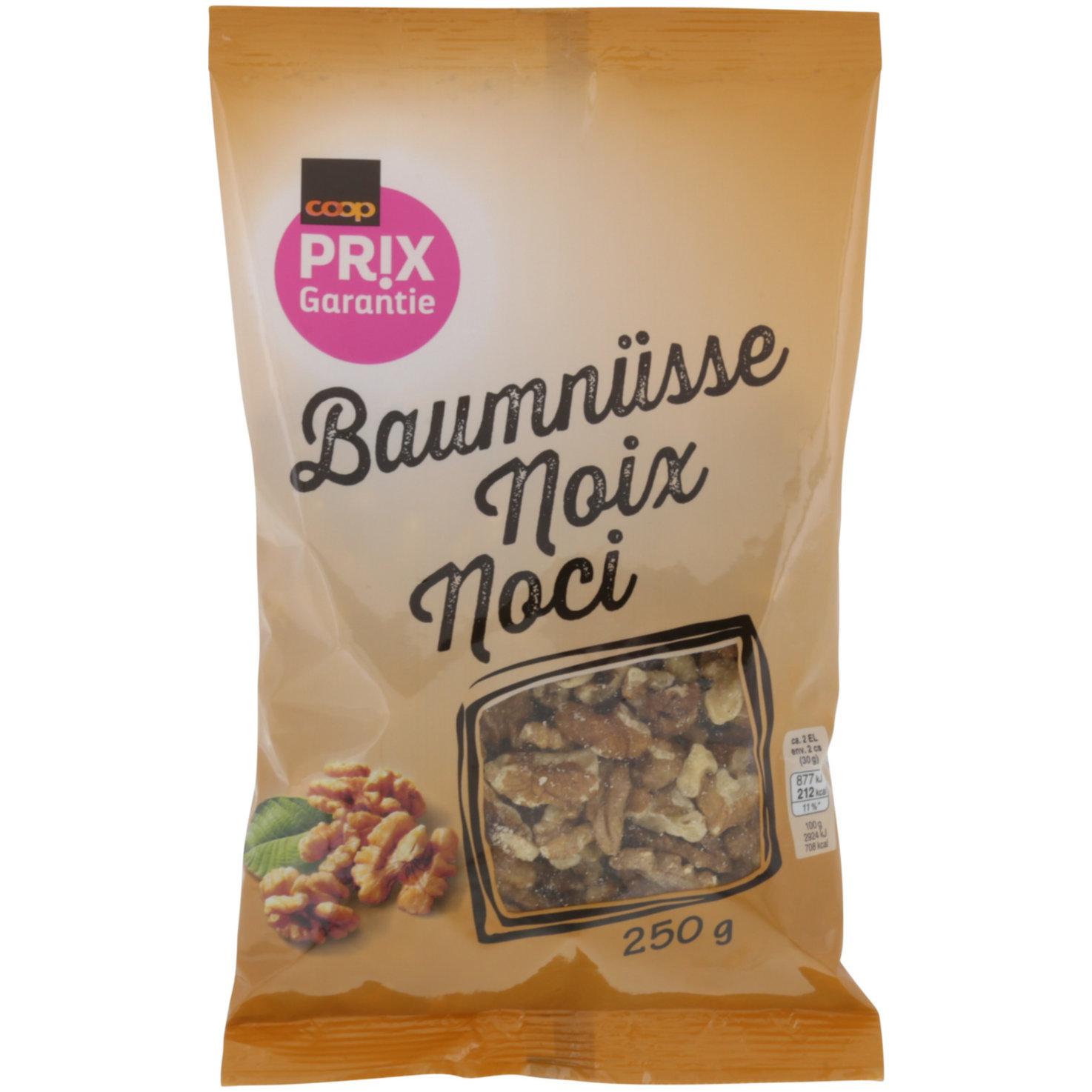Prix Garantie Baumnusshälften