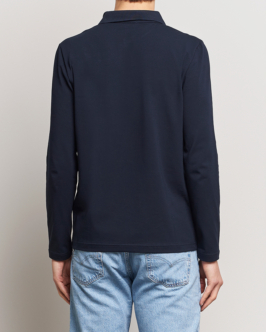 Filippa K Luke Lycra Poloshirt Navy