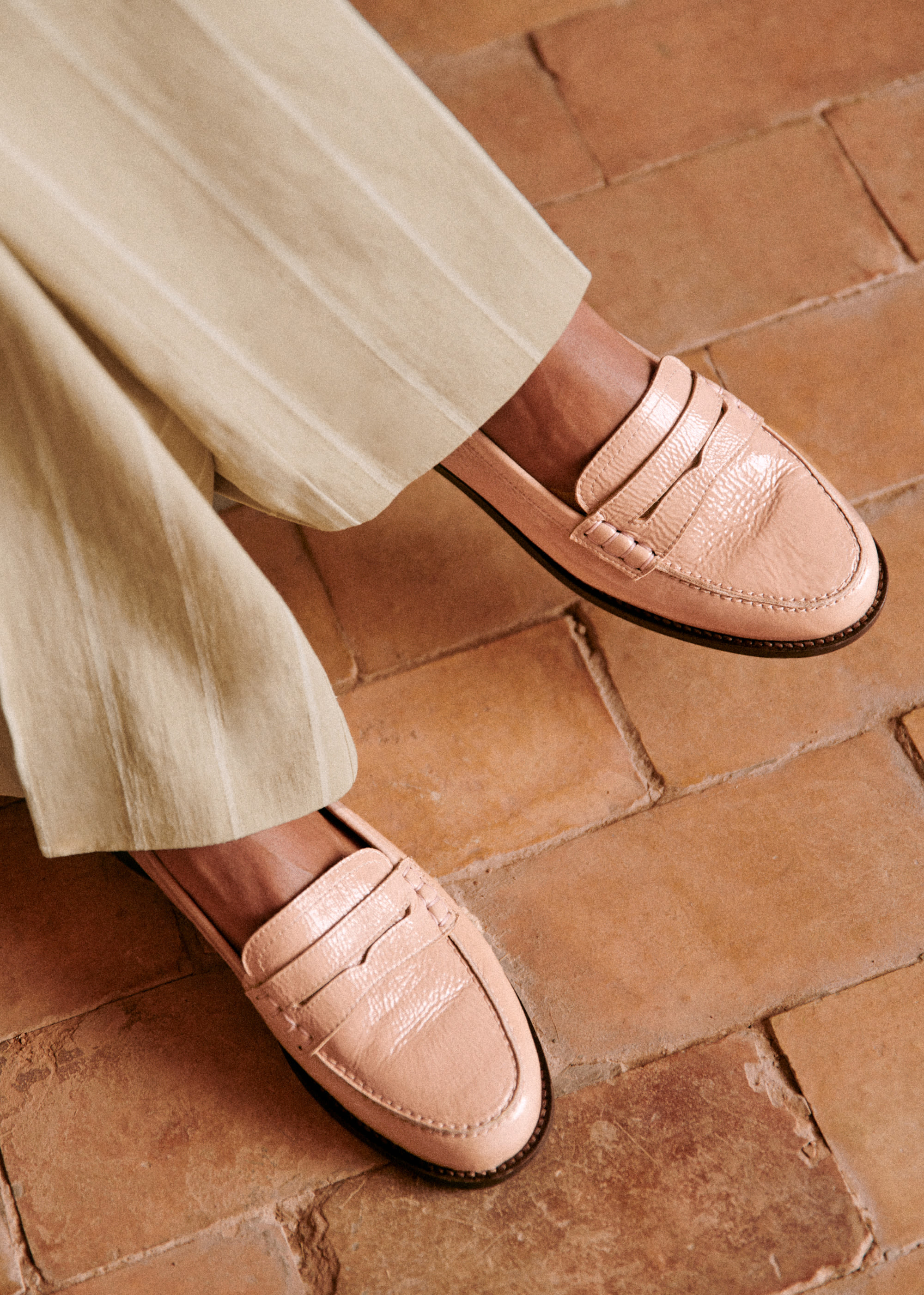 Mocassins André - Nude vernis - SOULIERS/SOULIERS Mocassins 5906291