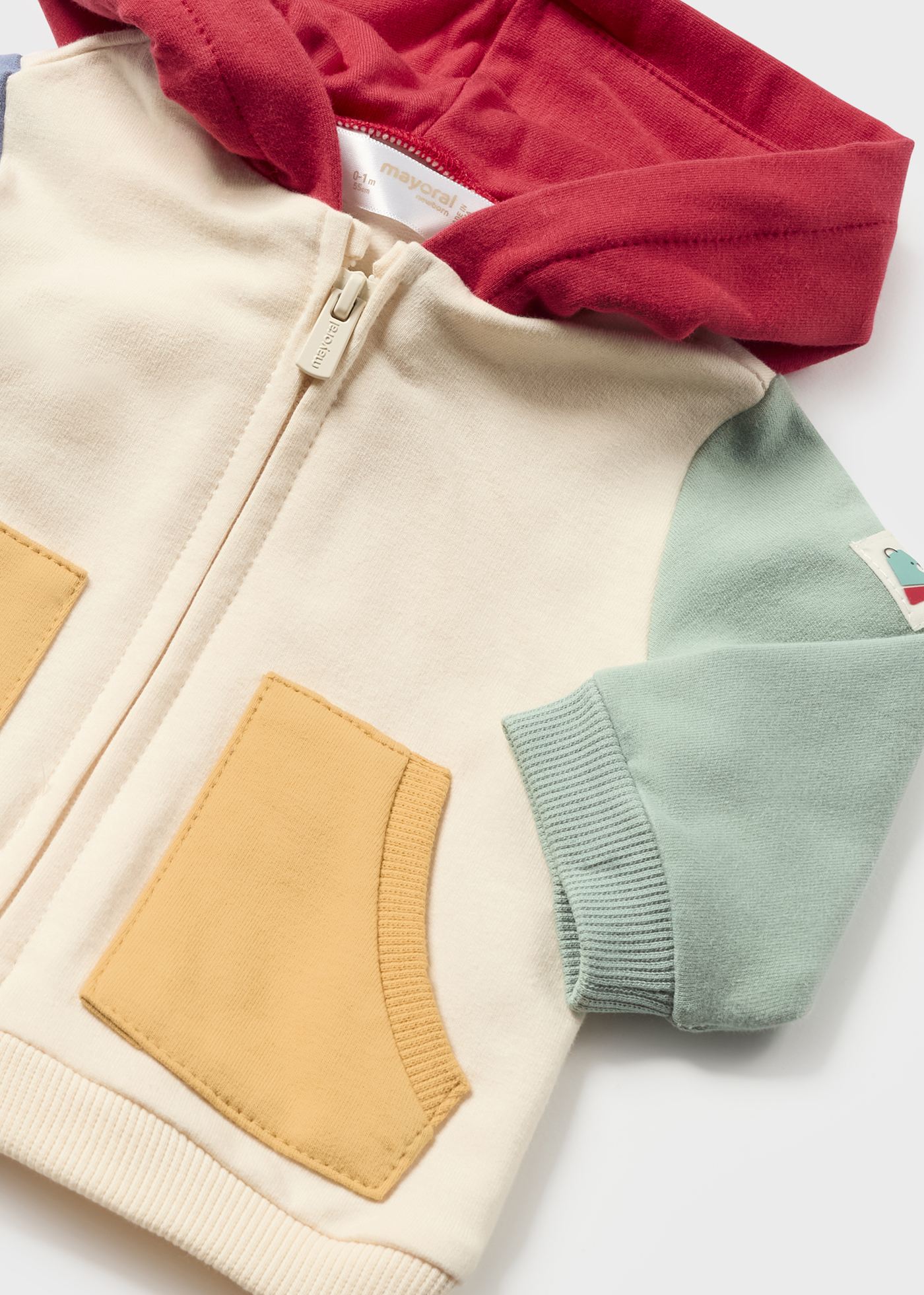 Conjunto de moletom de 3 peças Better Cotton para recém-nascidos