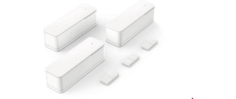 Tür-/Fensterkontakt II 3er Pack - Weiss<br>Smarter Kontaktsensor für Türen und Fenster