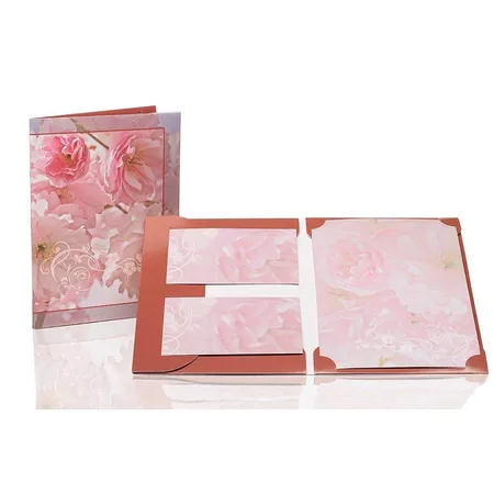 Rössler Briefpapier-Set Blütenpracht A4