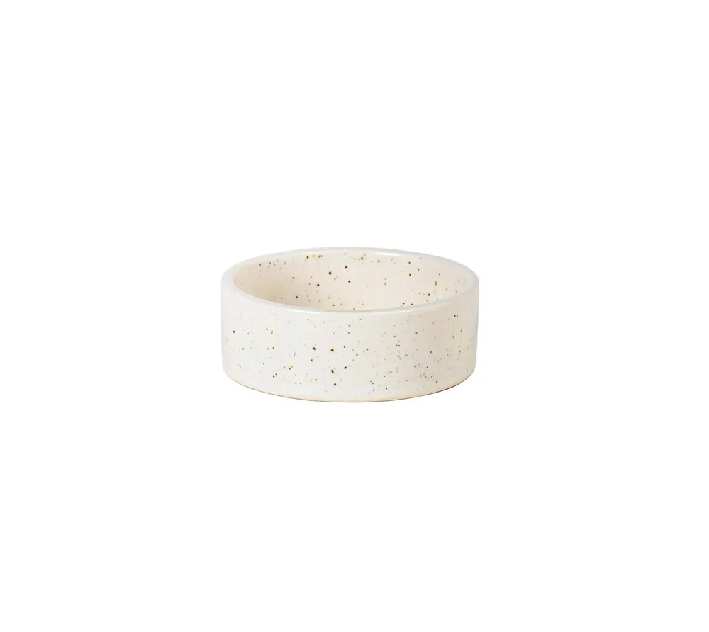 Broste Copenhagen  Nordic Vanilla skål, stentøj, creme - Ø8 cm