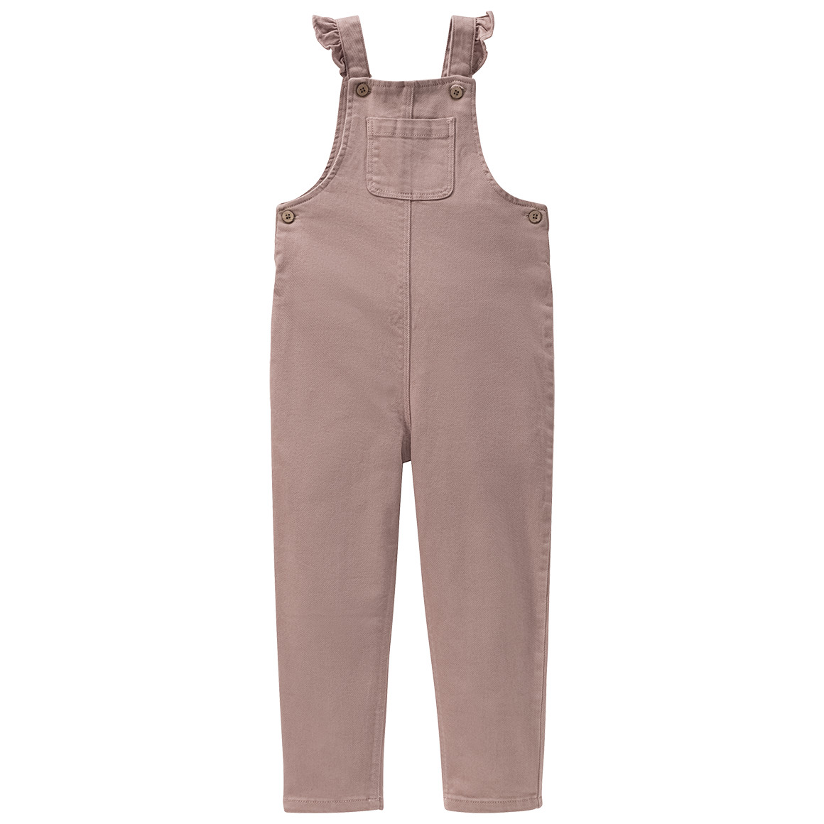 Topolino Pure Collection Mädchen Latzhose mit Rüschen puderrosa