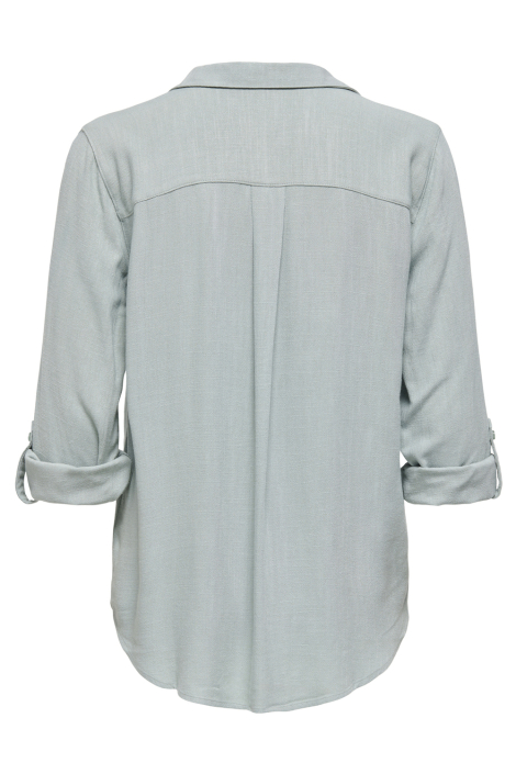 Only blauwe dames blouse