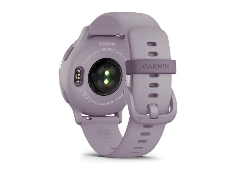 GARMIN GPS-Sportuhr Vivoactive 5 Orchid Smartwatch
