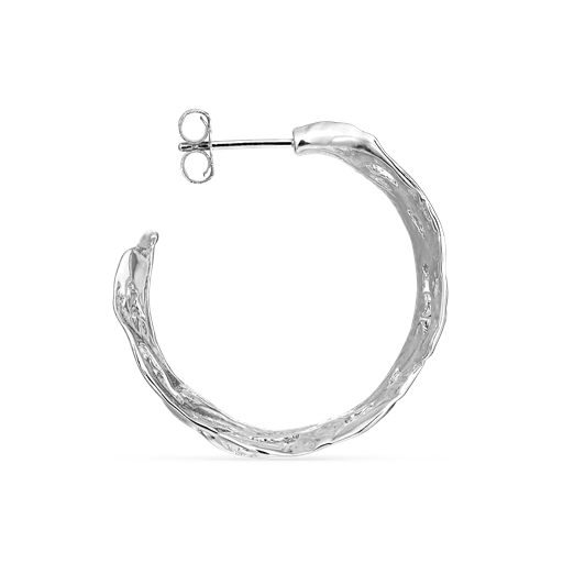 Jane Kønig Big Leaf Creol, Silver-R