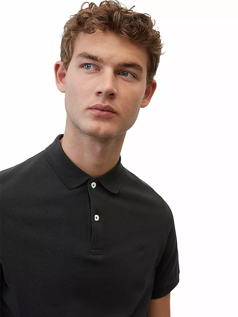 MARC O'POLO Poloshirt  schwarz