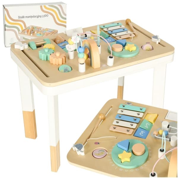 Lulilo Fargerikt montessori manipulasjonsbord