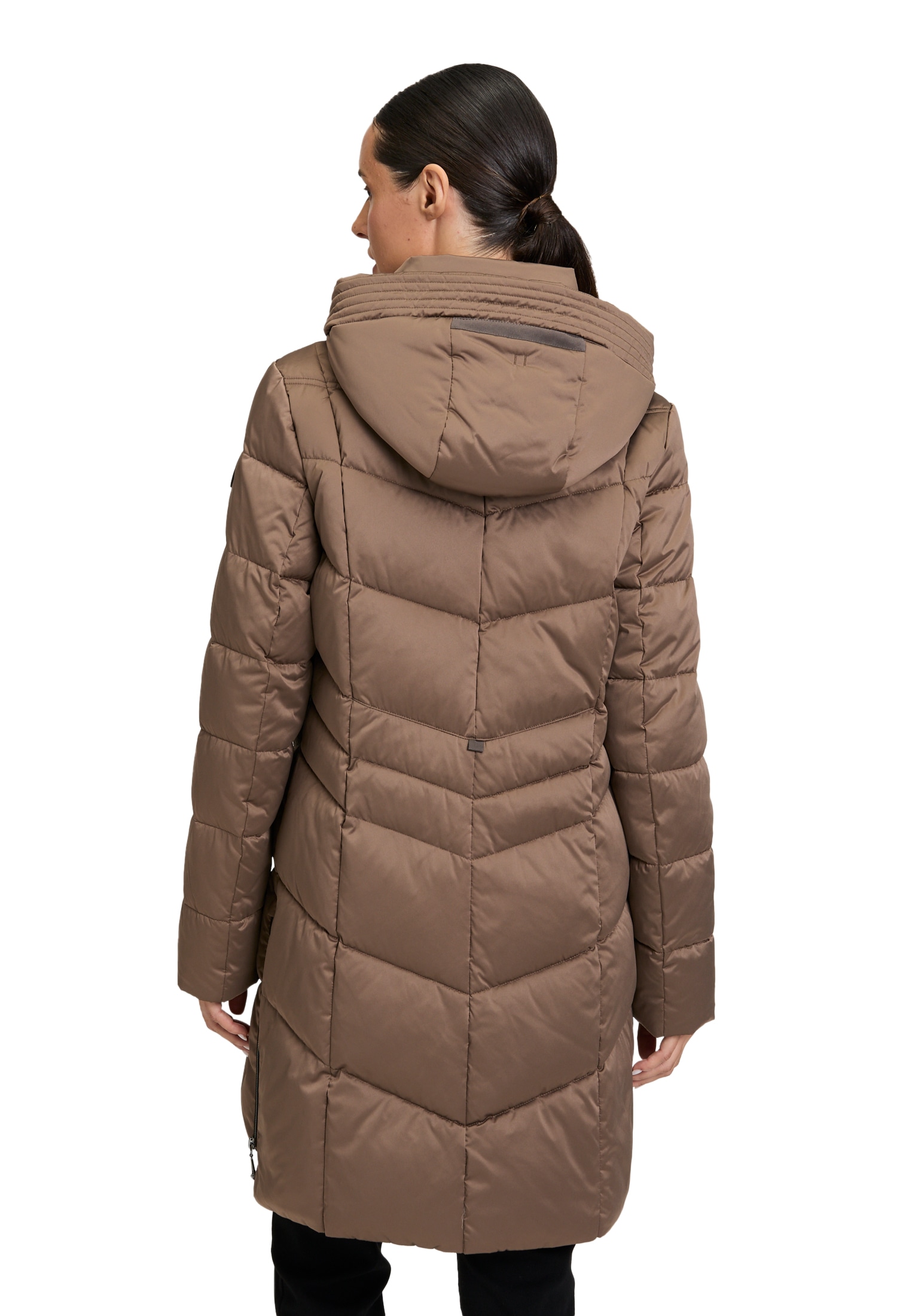 Gil Bret Steppjacke mit Kapuze mit Kapuze und seitlichem Reissverschluss