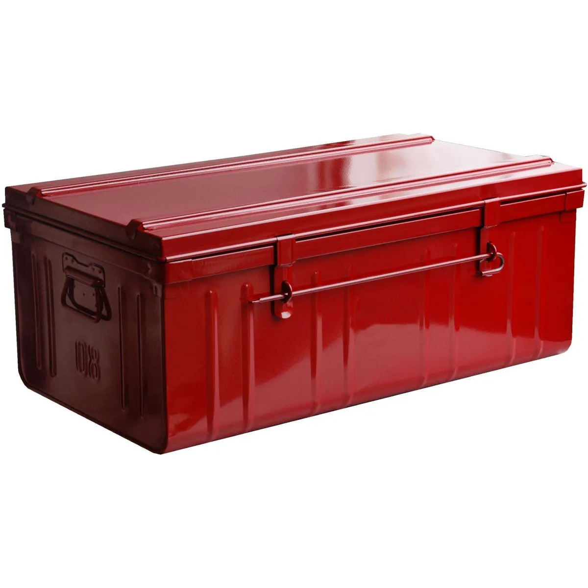 Pierre Henry Cantine de rangement acier - Rouge