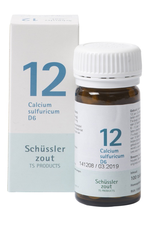 Pfluger Schussler Celzout 12 Calcium Sulfuricum D6 100tab