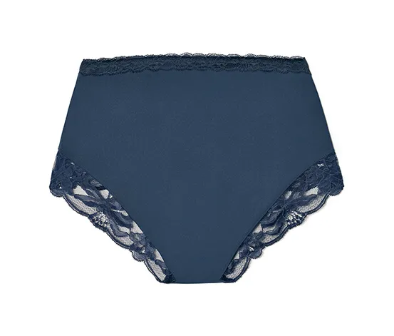 Highwaist-Panty, blau