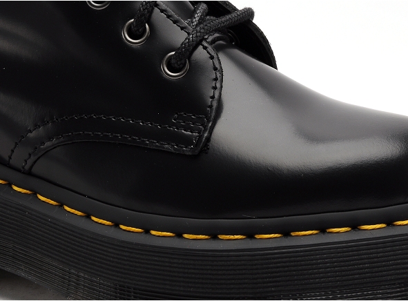 Dr martens boots bottine plates femme jadon smooth noir