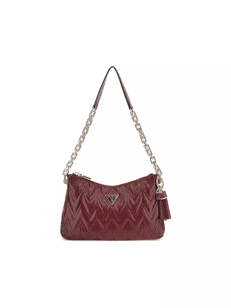 GUESS Tasche - Mini Bag ADELARD dunkelrot