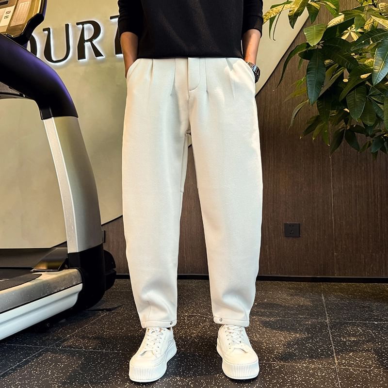 Wewewow - Rechte joggingbroek met trekkoord in de taille