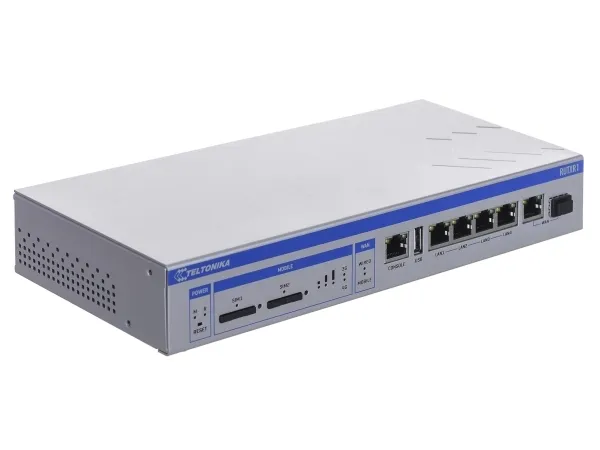 Teltonika RUTXR1 - Trådløs router - WWAN - 4-ports-switch - GigE - 802.11ac - rackmonterbar