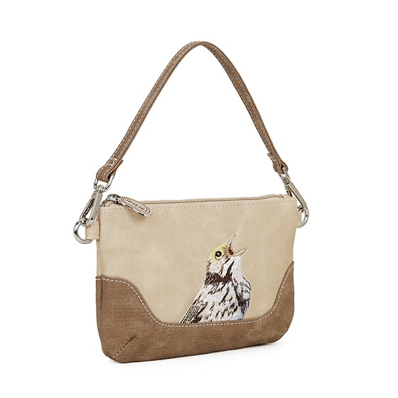 Hi-Di-Hi Melody Crossbody Bag Beige/ Brown