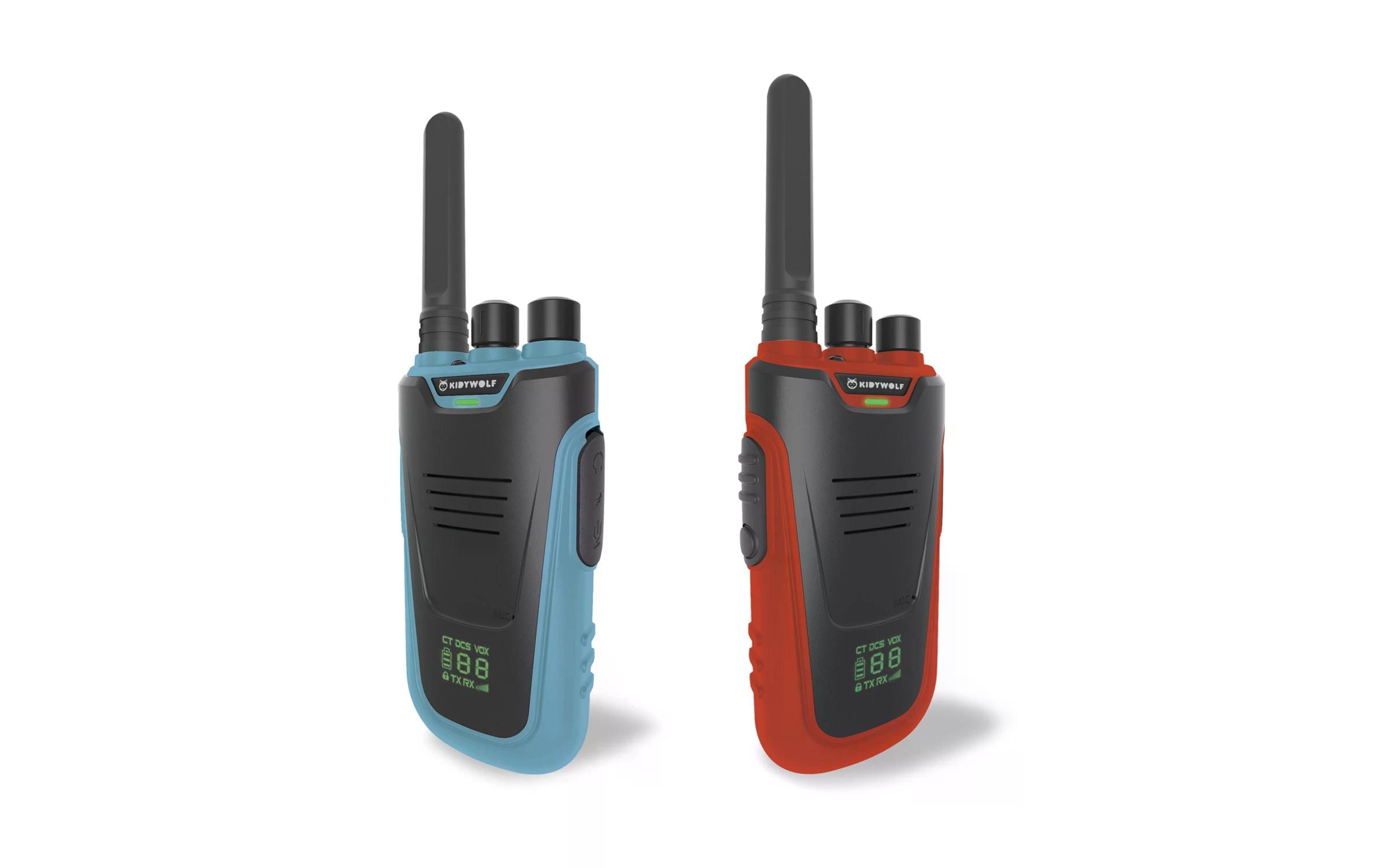 Walkie-Talkies mit Taschenlampe blau/rotFunkgeräte für Kinder