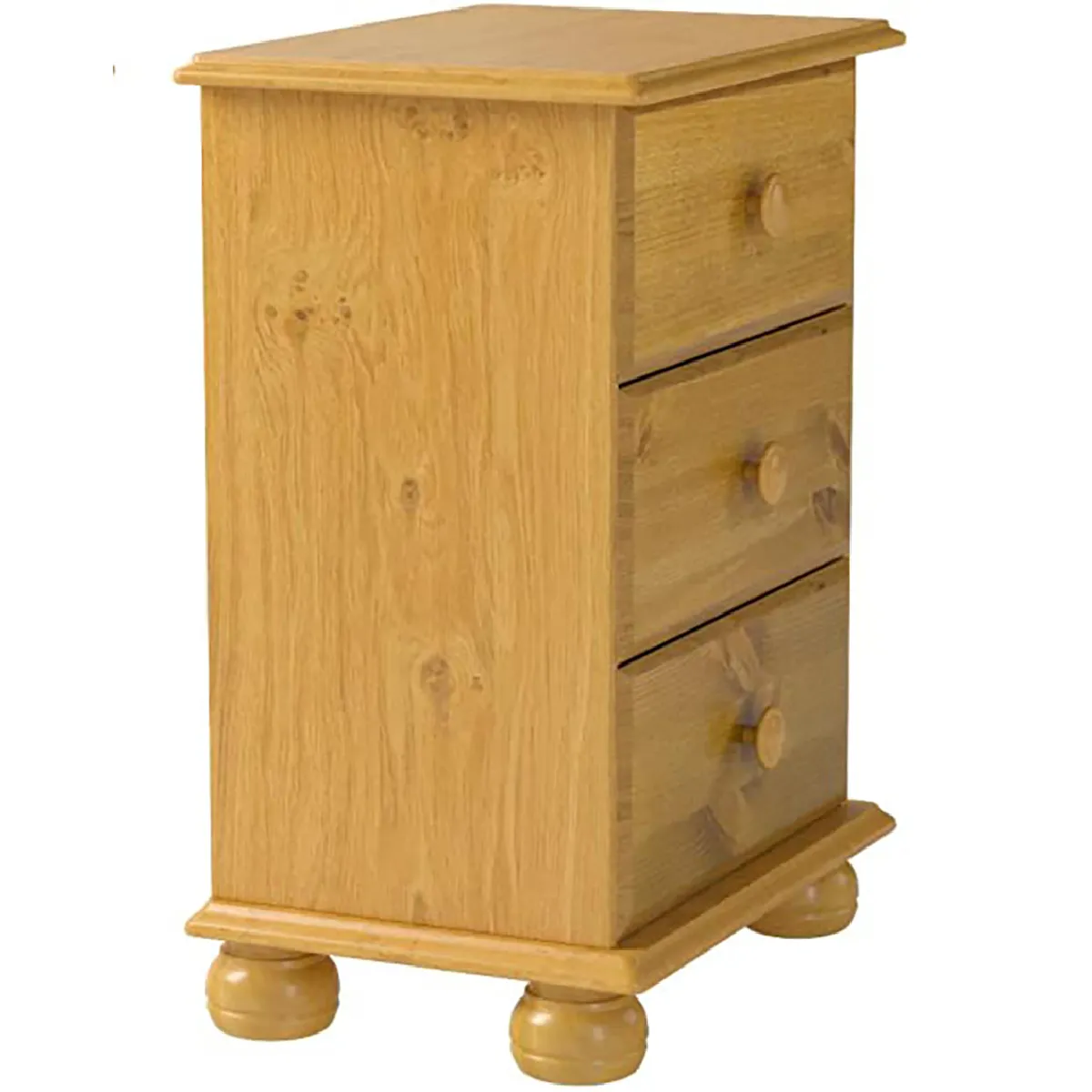 pegane Table de Chevet Enfant - Bois Coloris Miel