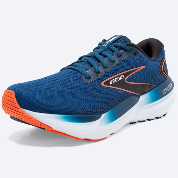 Chaussure running BROOKS GLYCERIN 21 BLUE OPAL/BLACK/NASTURTIUM