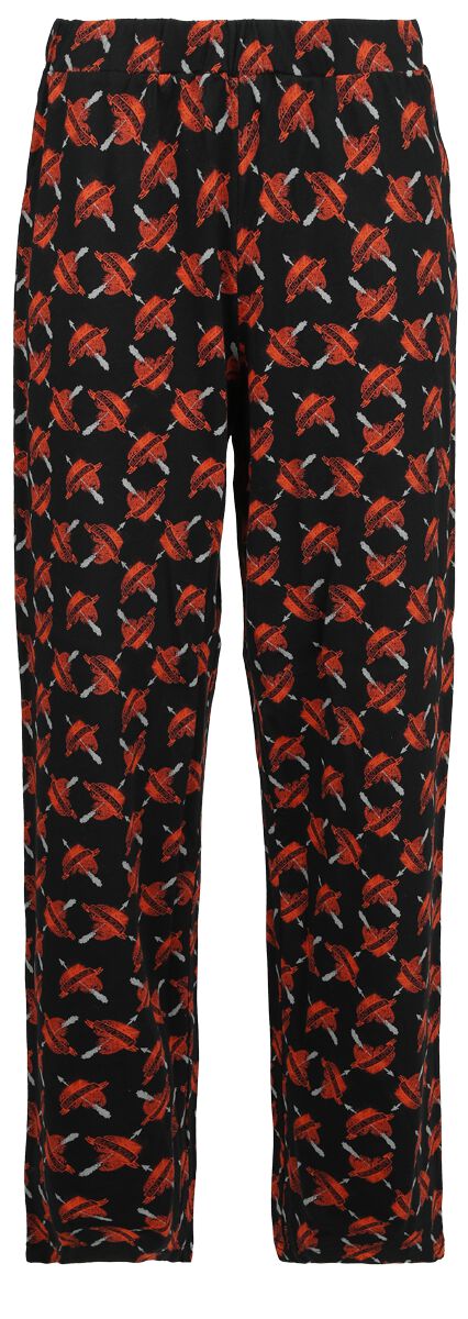 Pyjama avec crâne & cœur | Black Premium by EMP Pyjama