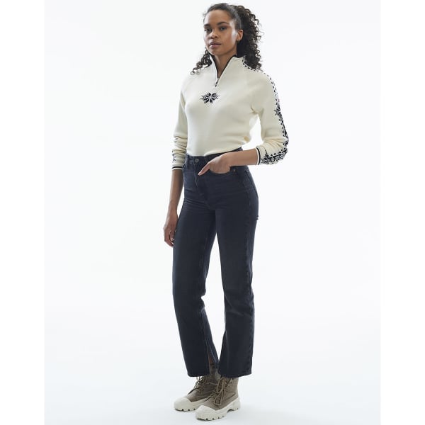 Pull DALE OF NORWAY GEILO F SWEATER OFFWHITE BLACK