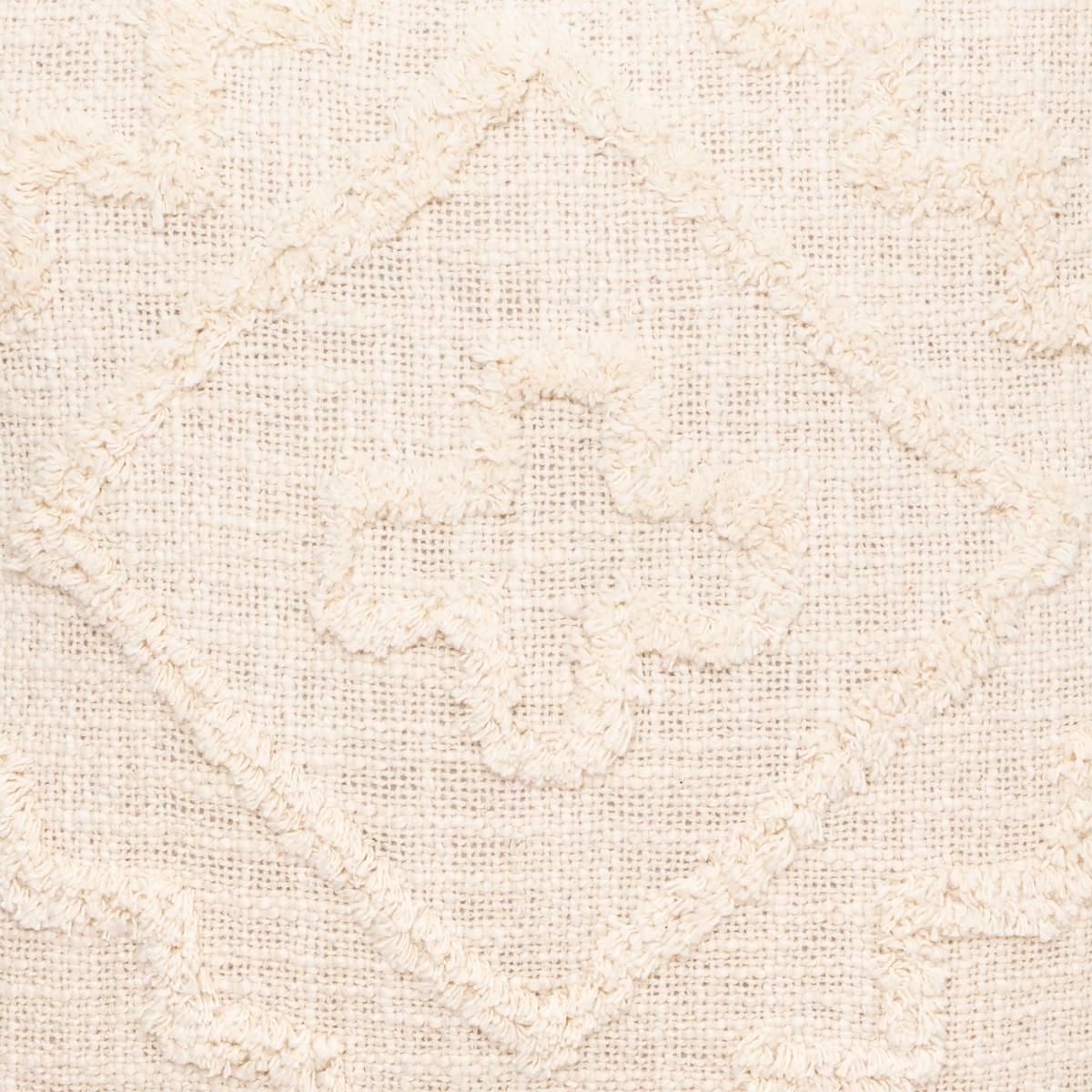 COUSSIN TUFTE INCA IVOIRE 40X40CM