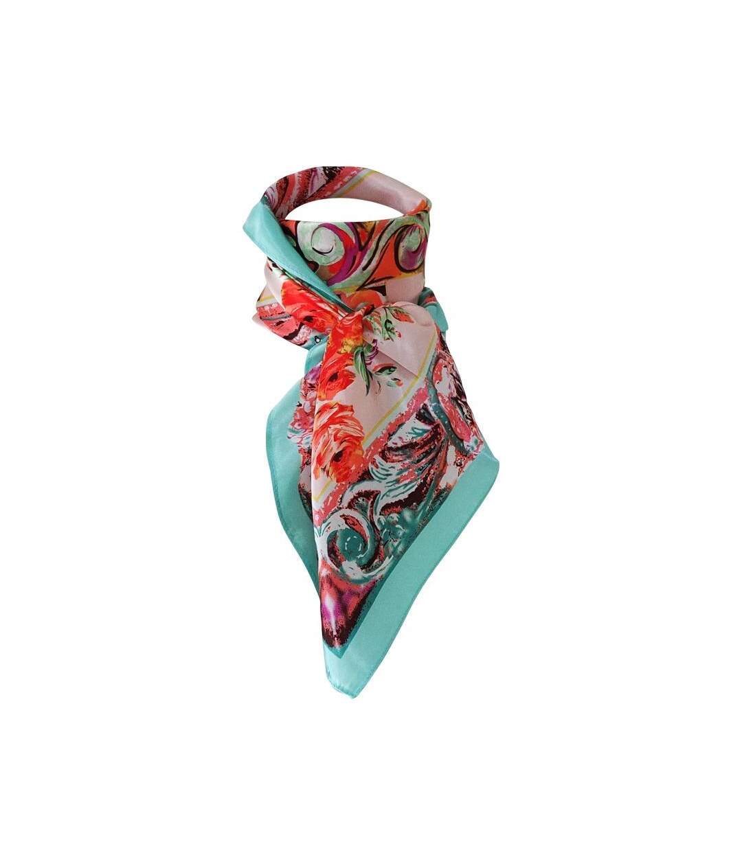 Grand foulard polysatin INAYA