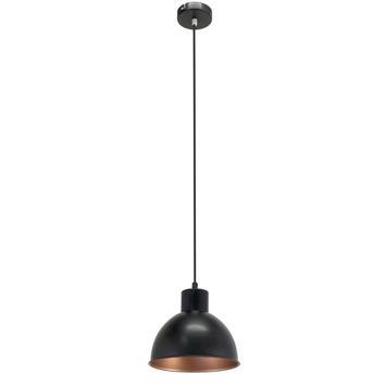 Eglo hanglamp Truro zwart Ø21 cm