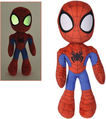 Spidey and His Amazing Friends Kosedyr Spidey Selvlysende 25 cm