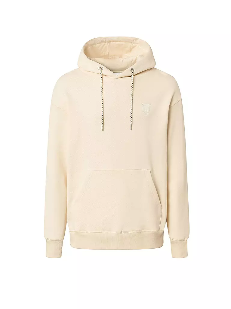 KNOWLEDGE COTTON APPAREL Kapuzensweater - Hoodie creme
