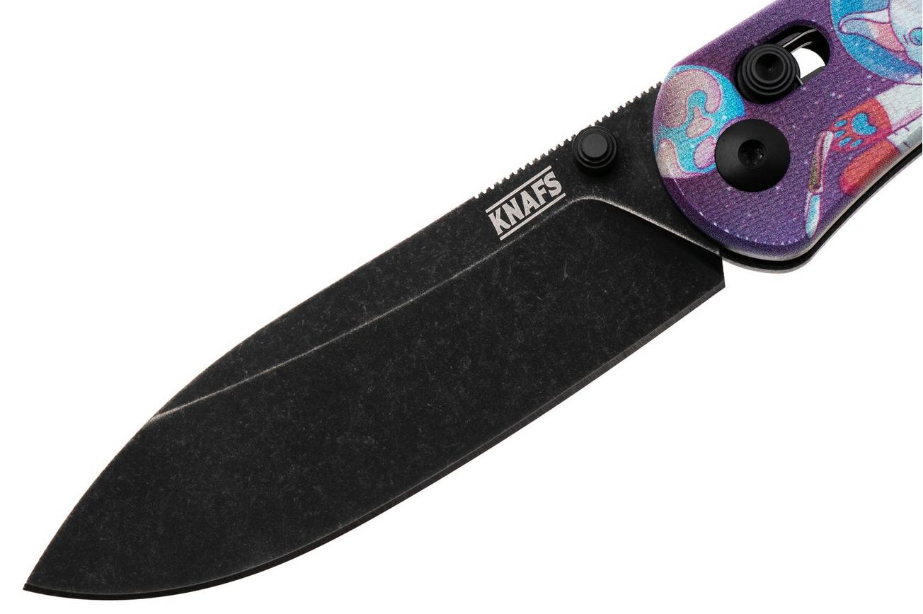 KNAFS Lander 2, KNAFS-00501 Blackwashed S35VN, Kitty Cosmo Crew G10, zakmes