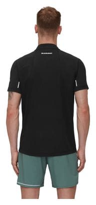 Maillot Manches Courtes Mammut Aenergy Half Zip Noir