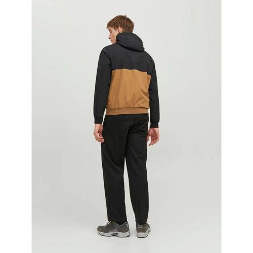 Jack & Jones - 12200208 RUSH-BLACK OTTER WHITE Negro